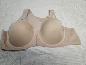 Bali Underwire Bra 44C One Smooth U Posture Boost EverSmooth Back Cool Comfort
